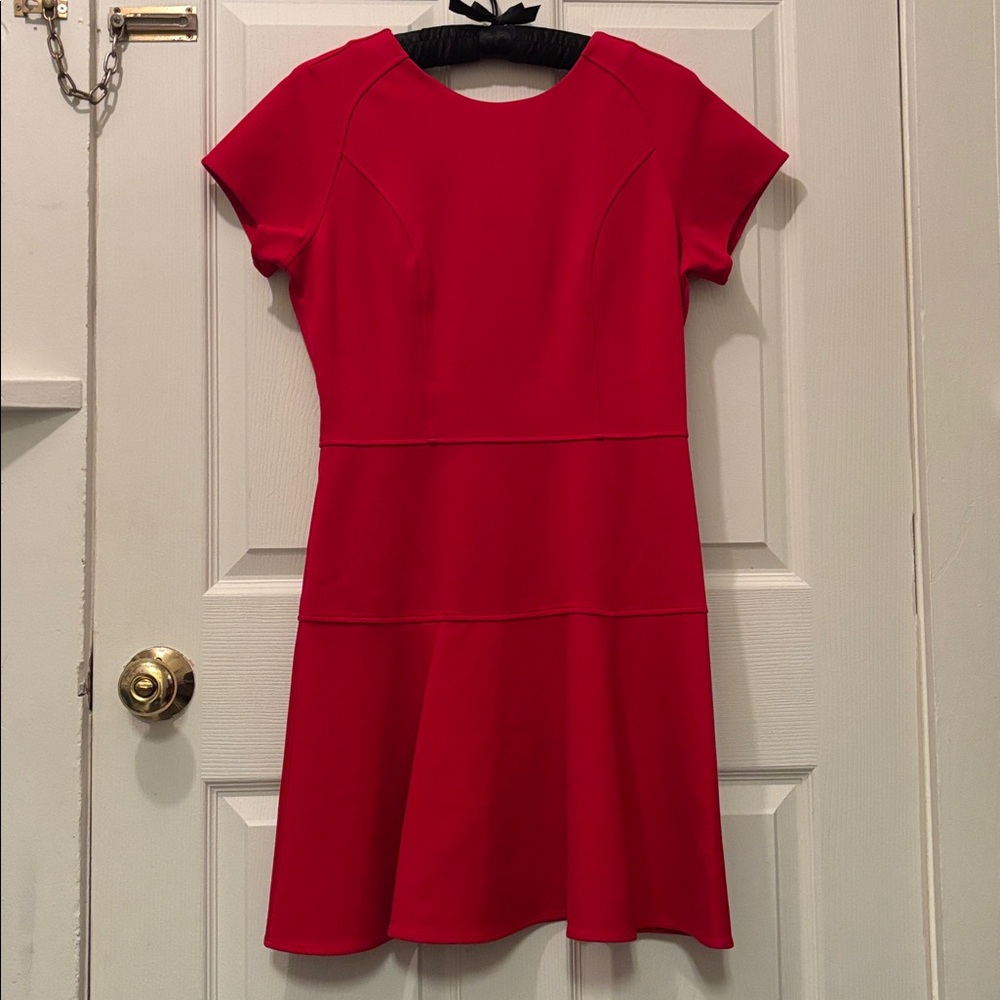 Sundays Bold Red Mini Dress